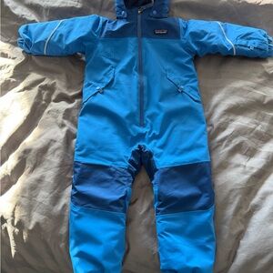 Patagonia Navy Blue Snowsuit